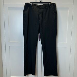 Travis Mathew Black Flat Front Golf Pants 36